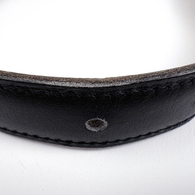 Hermes Constance Reversible Belt Leather Black Brown