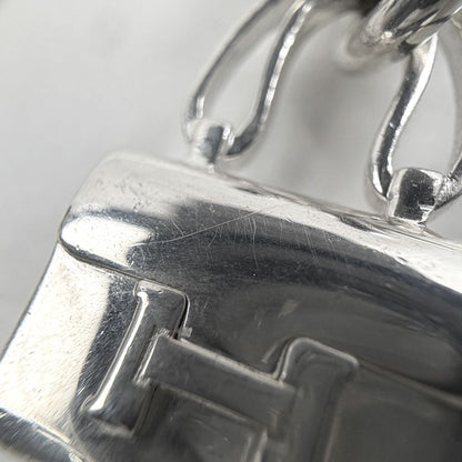 Hermes Amulet Constance Necklace Silver