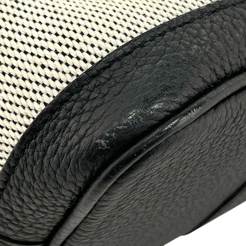 Hermes Garden Party TPM Tote Leather Black Beige