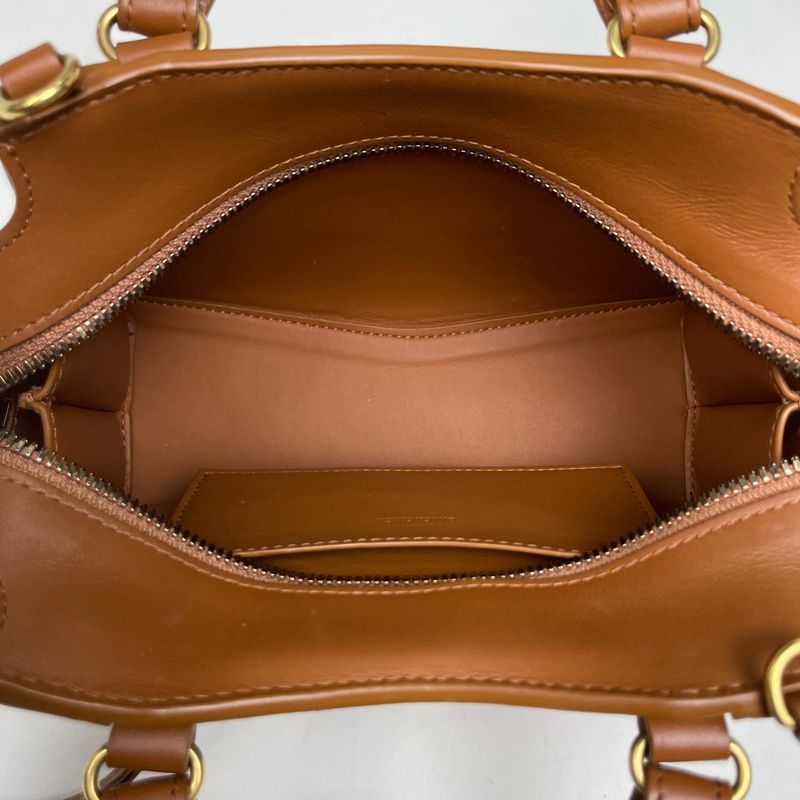 Balenciaga Neoclassic City Mini 2-Way Shoulder Bag Leather Brown