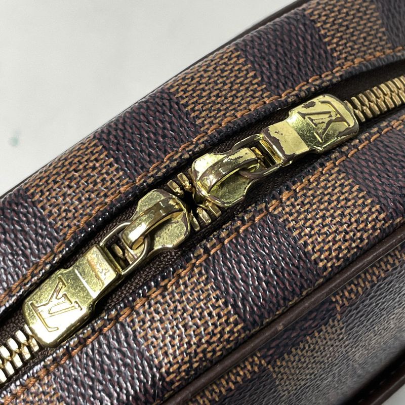 Louis Vuitton Ipanema PM Shoulder Bag Damier Brown