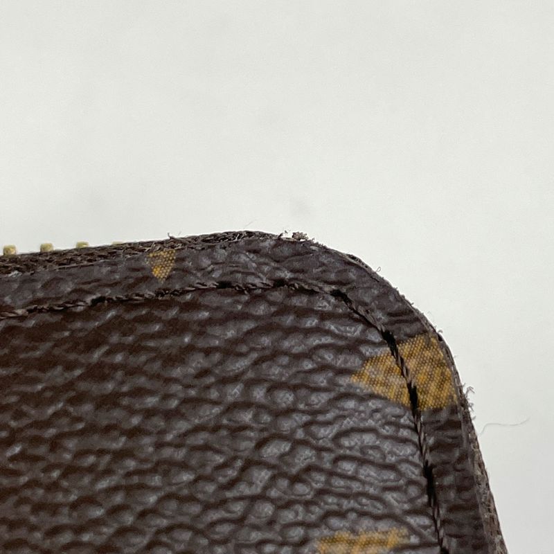 Louis Vuitton Zippy Wallet Round Zip Monogram Brown