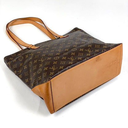 Louis Vuitton Cabas Mezzo Shoulder Bag Tote Monogram Brown