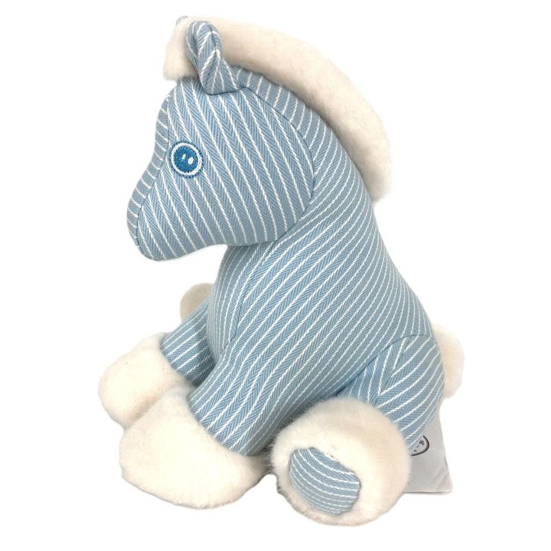 Hermes Plush Toy Baby Hermi Elmi Cotton Blue Shoulder Bag X White