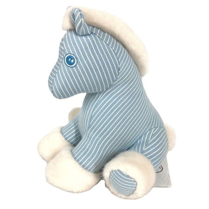 Hermes Plush Toy Baby Hermi Elmi Cotton Blue Shoulder Bag X White