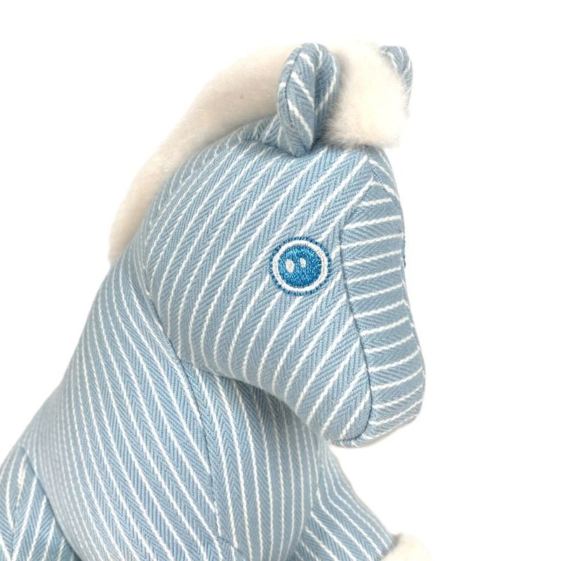 Hermes Plush Toy Baby Hermi Elmi Cotton Blue Shoulder Bag X White
