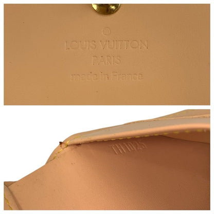 Louis Vuitton Multicolor Porte Monnaie Billets Cult Cles Fold Wallet Compact Bron White