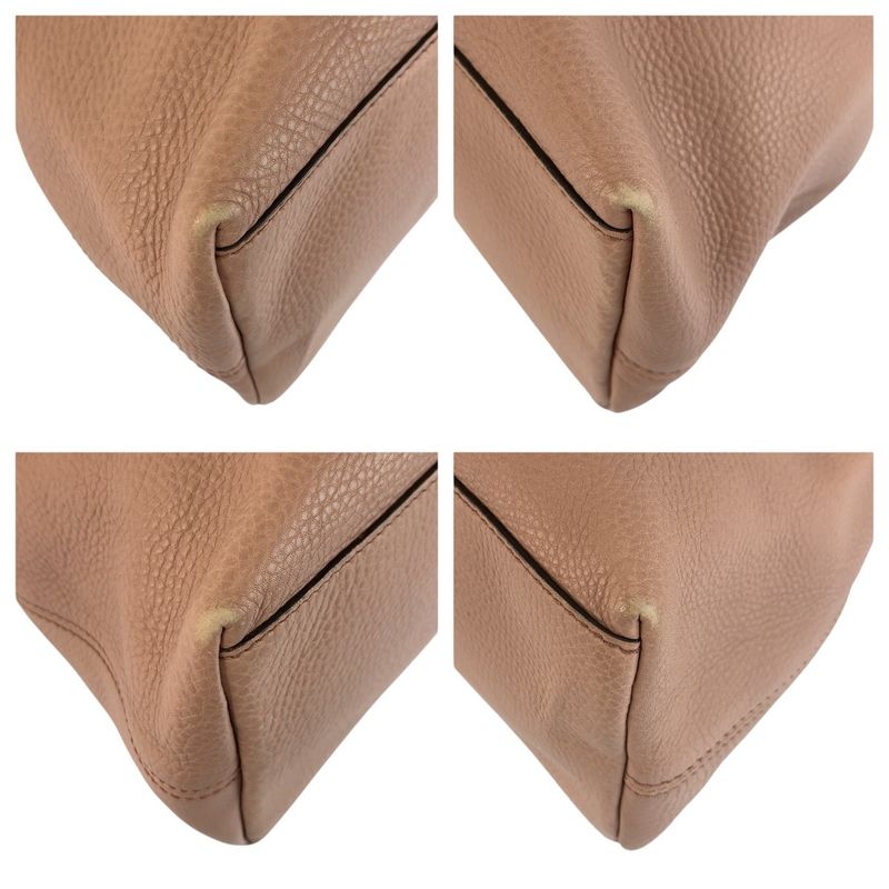Gucci Soho Interlocking Pink Gold Chain Shoulder Bag Tote
