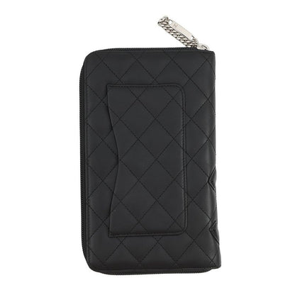 Chanel Wallet Quilted CC Logo Cambon