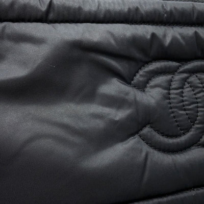 Chanel Tote CC Logo Quilted Small PM Nylon Black