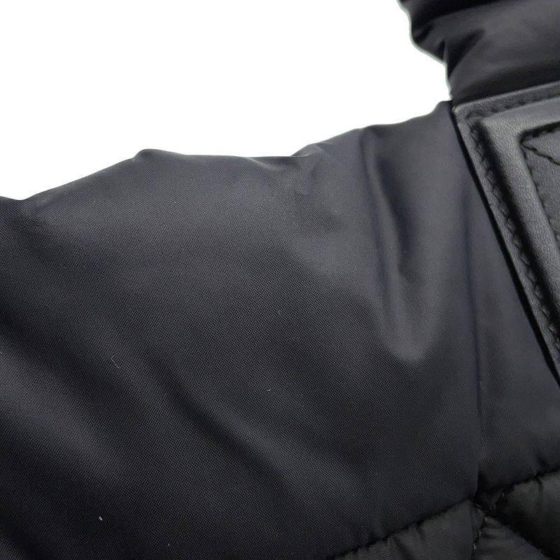 Chanel Tote CC Logo Quilted Small PM Nylon Black