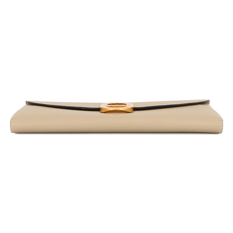 Hermes Wallet Chaine D'ancre to Go Trench Gold Epsom