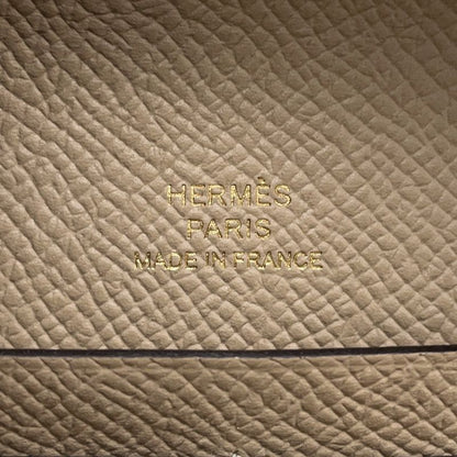 Hermes Wallet Chaine D'ancre to Go Trench Gold Epsom