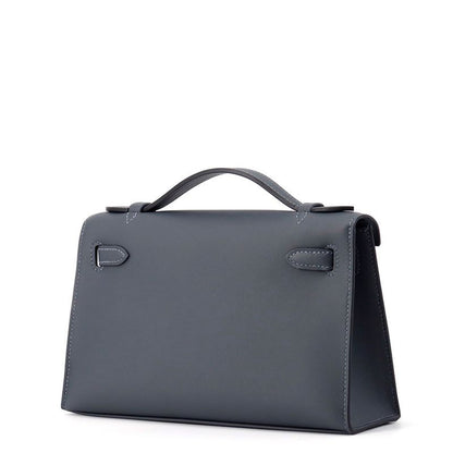 Hermes Handbag Pochette Kelly Grimisty Gold Swift