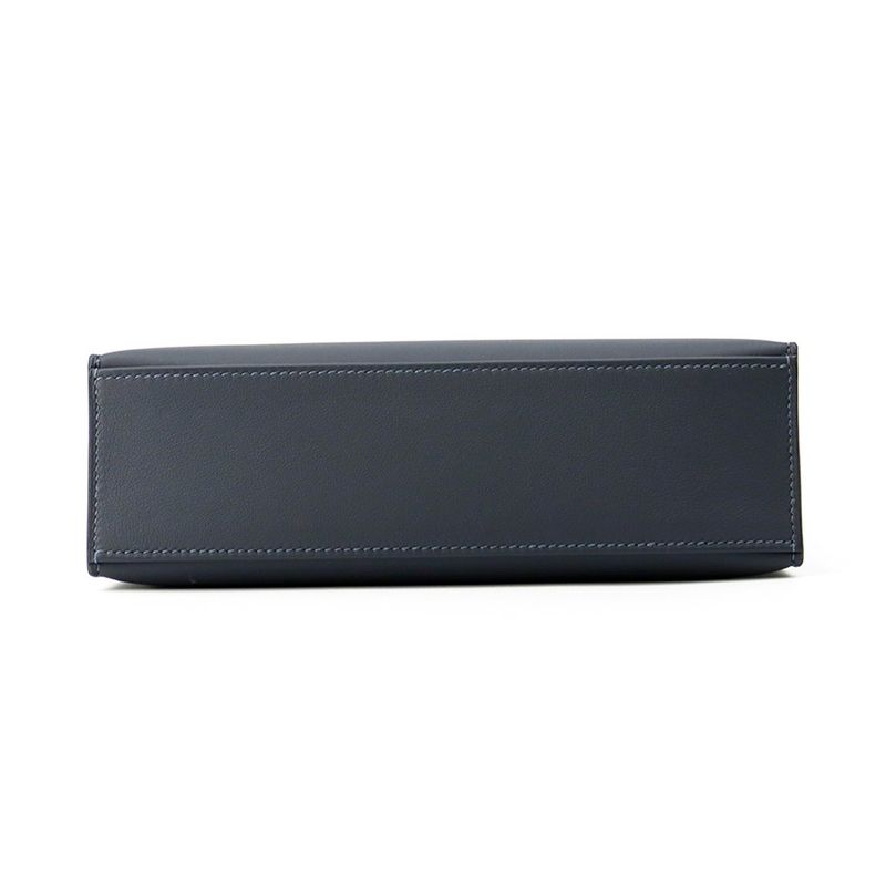 Hermes Handbag Pochette Kelly Grimisty Gold Swift