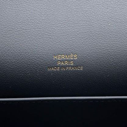 Hermes Handbag Pochette Kelly Grimisty Gold Swift