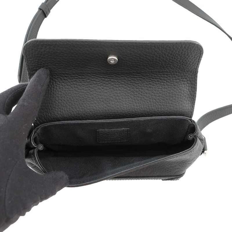 Louis Vuitton Shoulder Bag Taurillon Monogram Steamer East Waist Wearable Noir Black