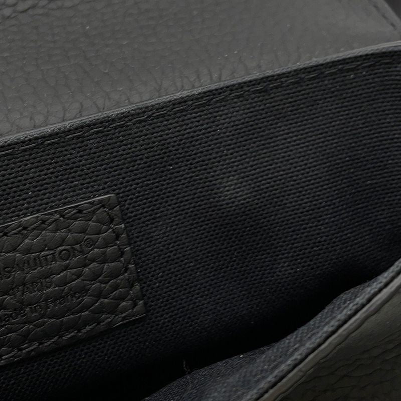 Louis Vuitton Shoulder Bag Taurillon Monogram Steamer East Waist Wearable Noir Black