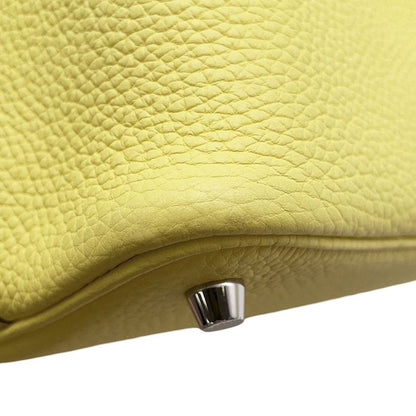 Hermes Handbag Picotin Lock PM Eclat Limoncello Orange Minien Silver Limoncello Minian