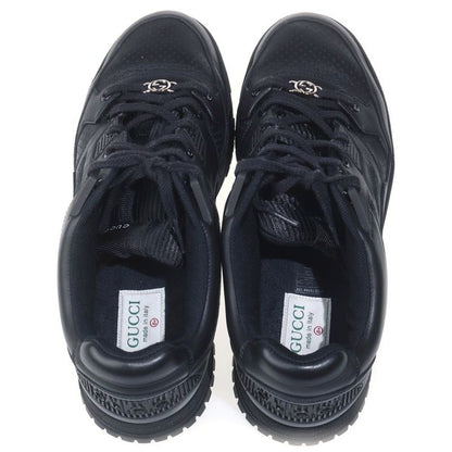 Gucci Jones Leather Sneakers Black