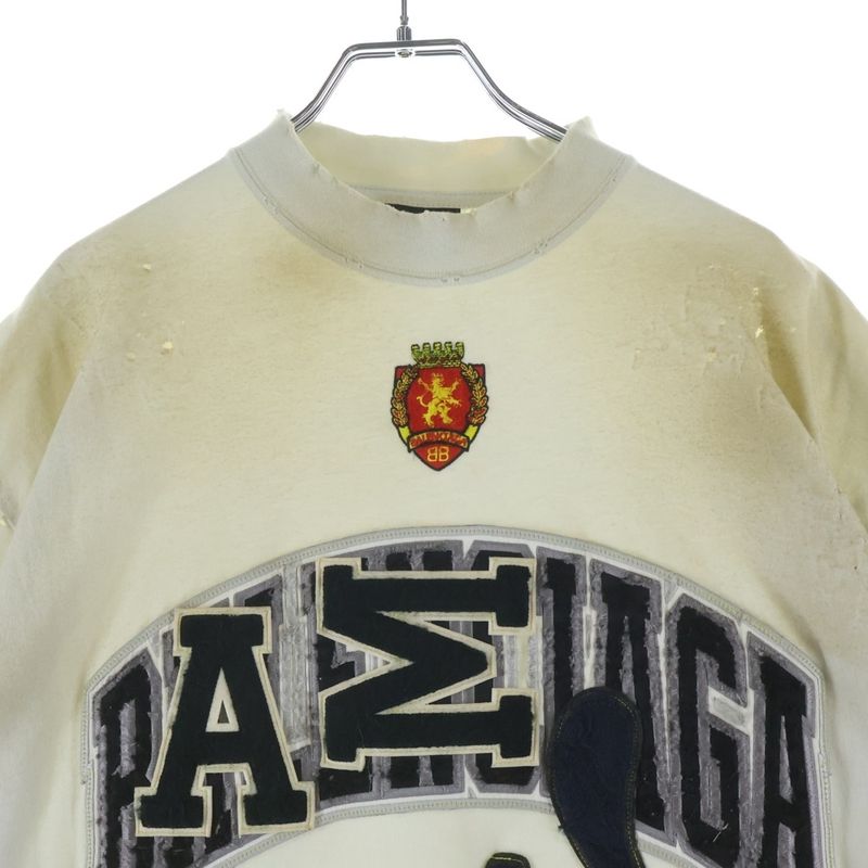 Balenciaga Skater Oversized T-Shirt Crush Patch