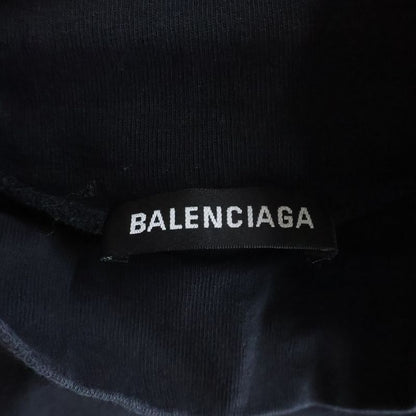 Balenciaga Multi Logo Turtle Neck Long Sleeve Tee Shirt