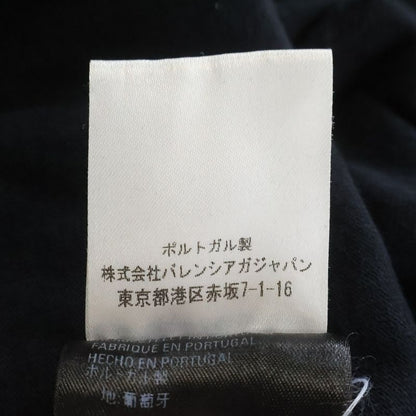 Balenciaga Multi Logo Turtle Neck Long Sleeve Tee Shirt