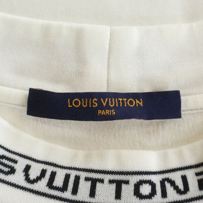 Louis Vuitton Neck Logo Cotton Crew Long Sleeve T-Shirt
