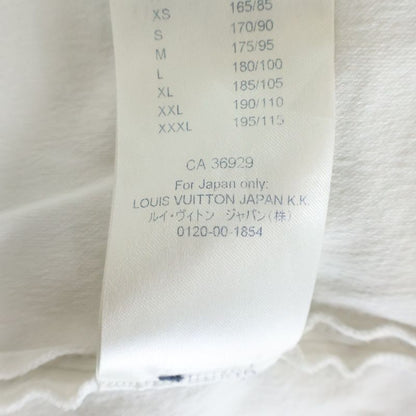 Louis Vuitton Neck Logo Cotton Crew Long Sleeve T-Shirt