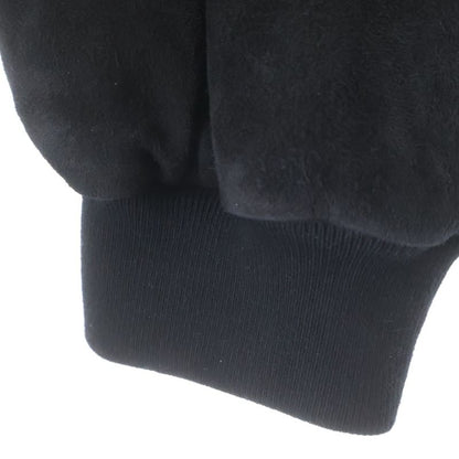 Balenciaga Vintagelook Suede Leather Jacket Black