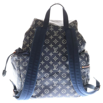 Louis Vuitton Monogram Ink Discovery Backpack Navy Leather
