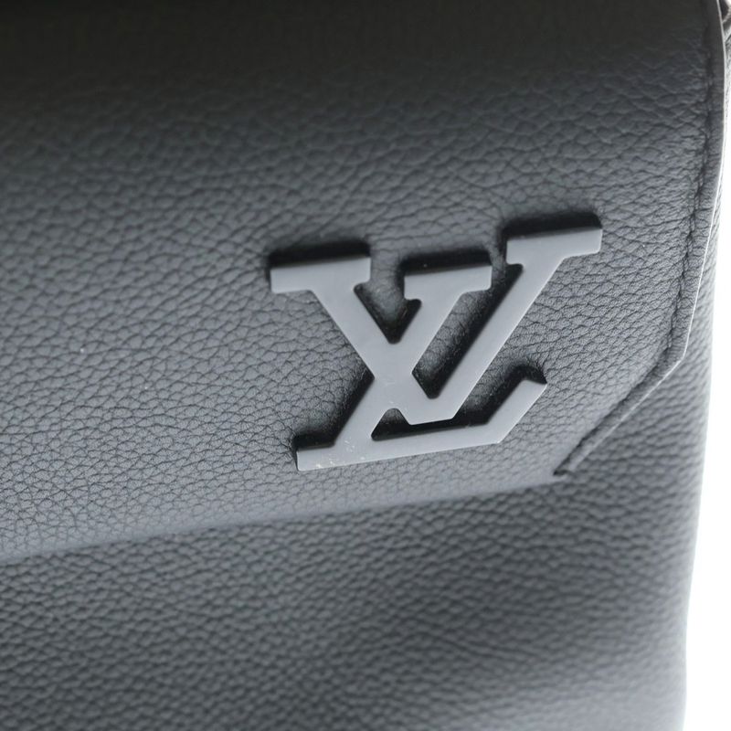 Louis Vuitton LV Aerogram Takeoff Backpack Black Noir