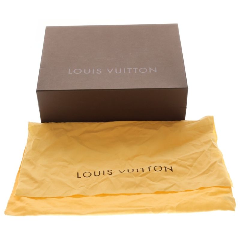 Louis Vuitton Monogram Odeon PM Shoulder Bag Brown Leather Gold
