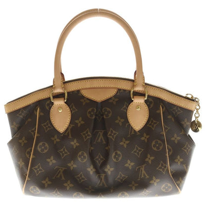 Louis Vuitton Monogram Divoli PM Handbag Brown Leather