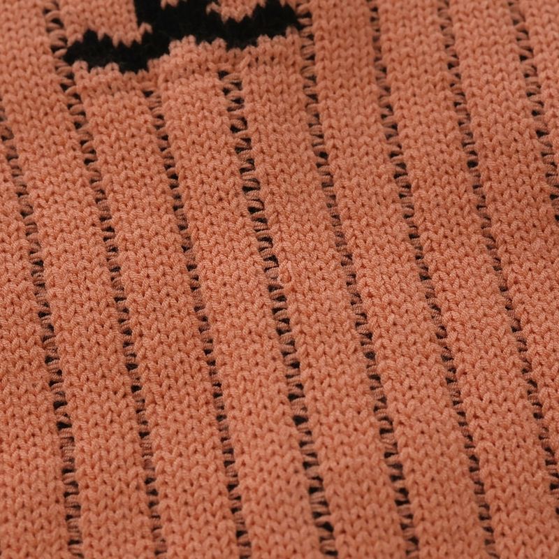 Chanel 24C CC Logo Knit Top Leg Warmers Pink