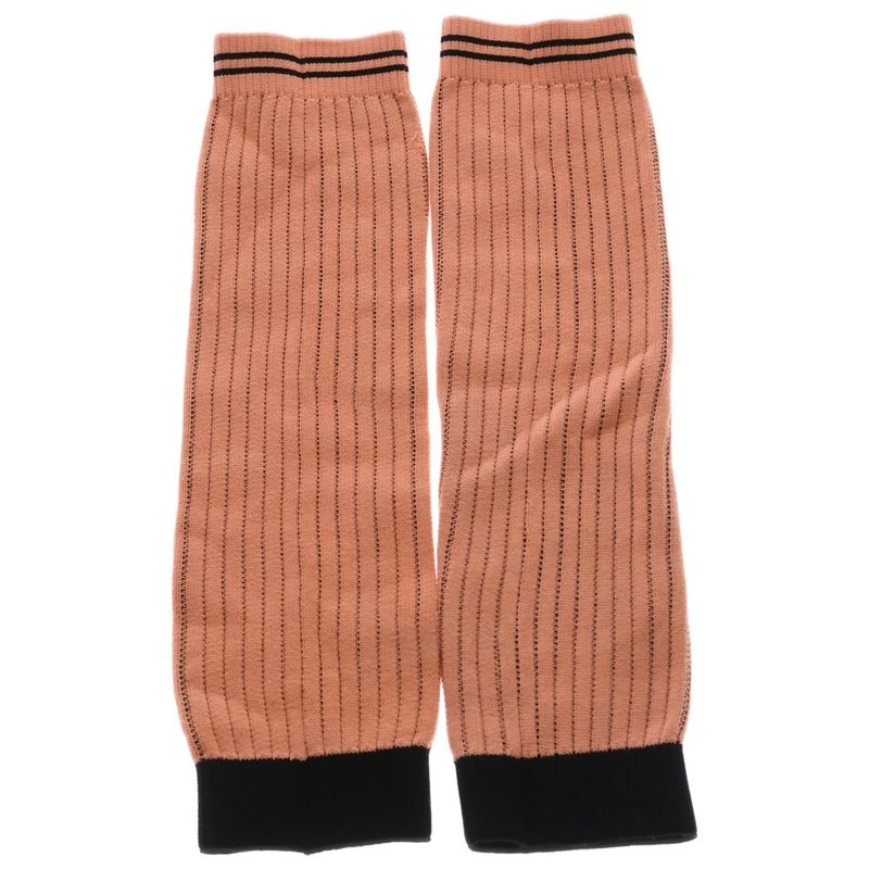 Chanel 24C CC Logo Knit Top Leg Warmers Pink