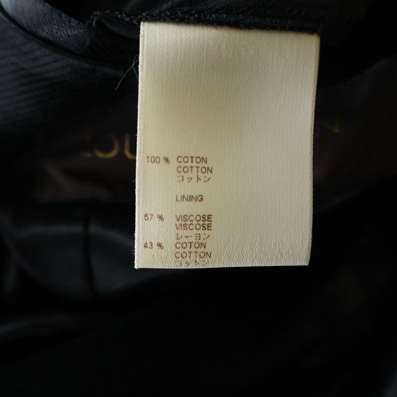 Louis Vuitton Multi Pocket Velvet Tailored Jacket Black 3