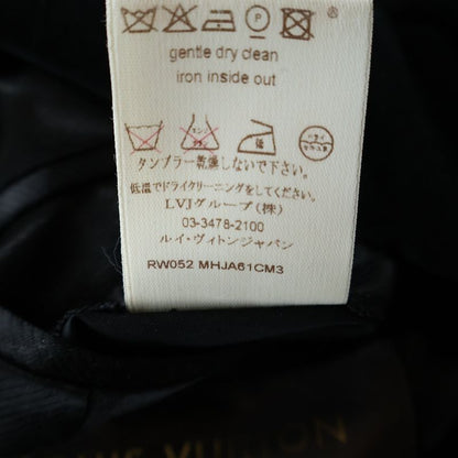 Louis Vuitton Multi Pocket Velvet Tailored Jacket Black 3