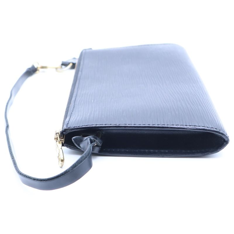 Louis Vuitton Epi Pochette Accessoire Handbag Mini Pouch Case Black Noir