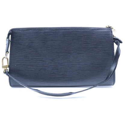Louis Vuitton Epi Pochette Accessoire Handbag Mini Pouch Case Black Noir