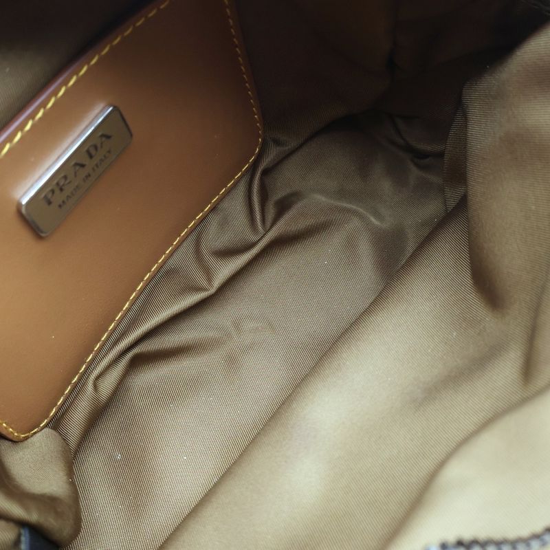 Prada Re-Nylon Shoulder Bag Beige