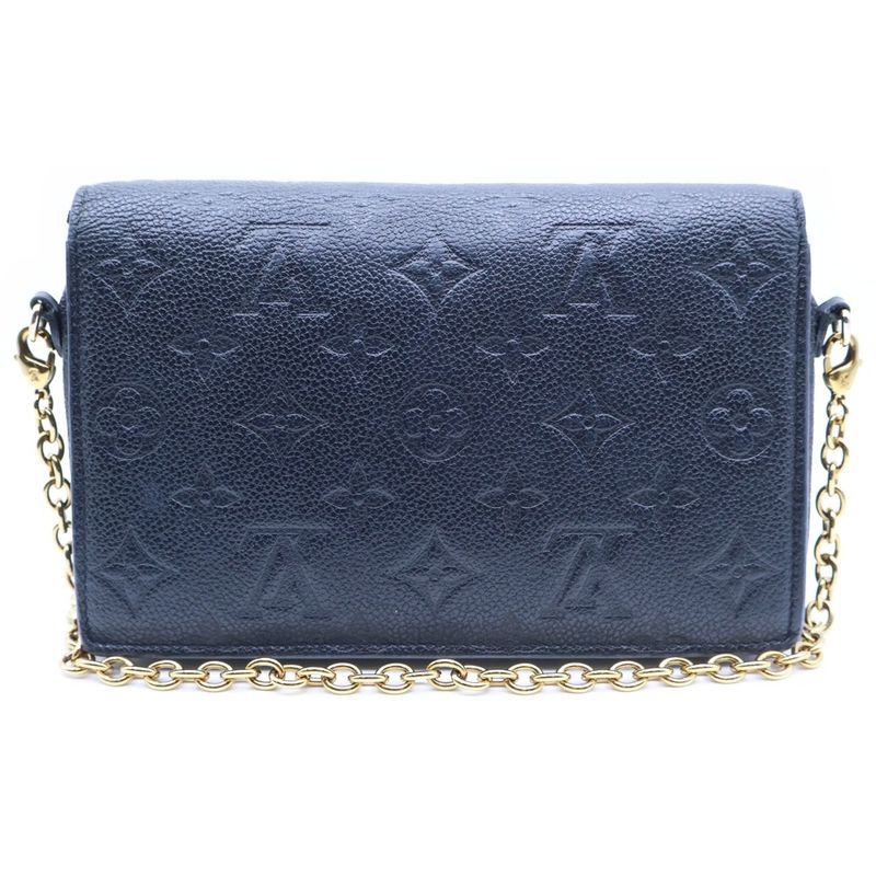 Louis Vuitton Monogram Empreinte Portefeuille Vavin Chain Shoulder Bag