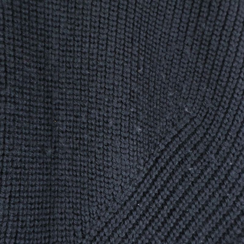 Dior Crew Neck Knit Dress Black