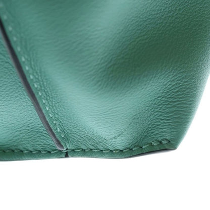 Loewe Flamenco Clutch Mini Shoulder Bag Mint Green Leather