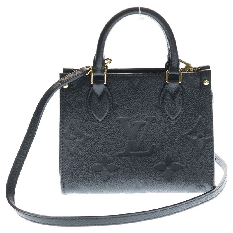 Louis Vuitton Monogram Empreinte on the Go BB 2-Way Shoulder Bag