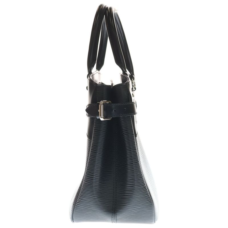 Louis Vuitton Epi Passy PM Leather Handbag Black
