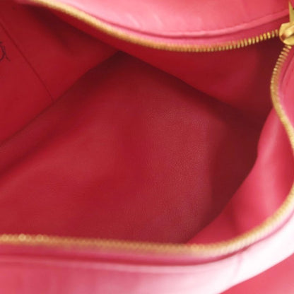 Bottega Veneta Double Knot Leather Mini Handbag Pouch Case Pink