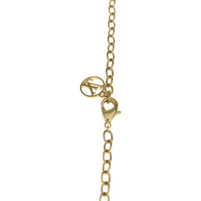 Louis Vuitton Necklace Blooming Pendant Chain Gold