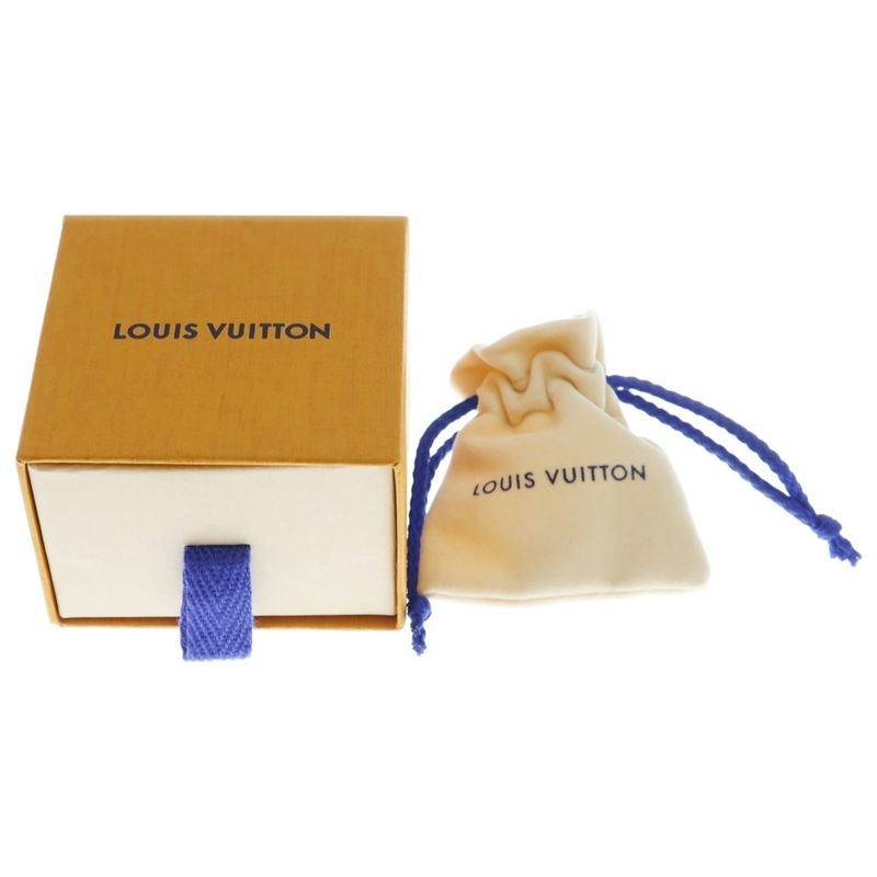 Louis Vuitton Necklace Blooming Pendant Chain Gold