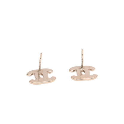 Chanel CC Logo Earrings 04 Color Stone Metal Gold Plated Multicolor — view 5